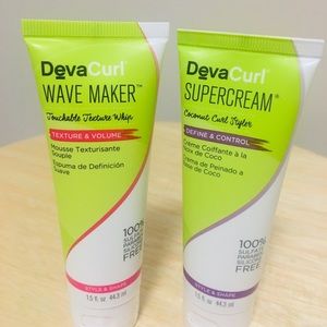 Devacurl coconut curl styler + texture whip